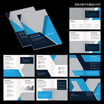 企业产品画册设计模板 提升品牌形象与宣传效果